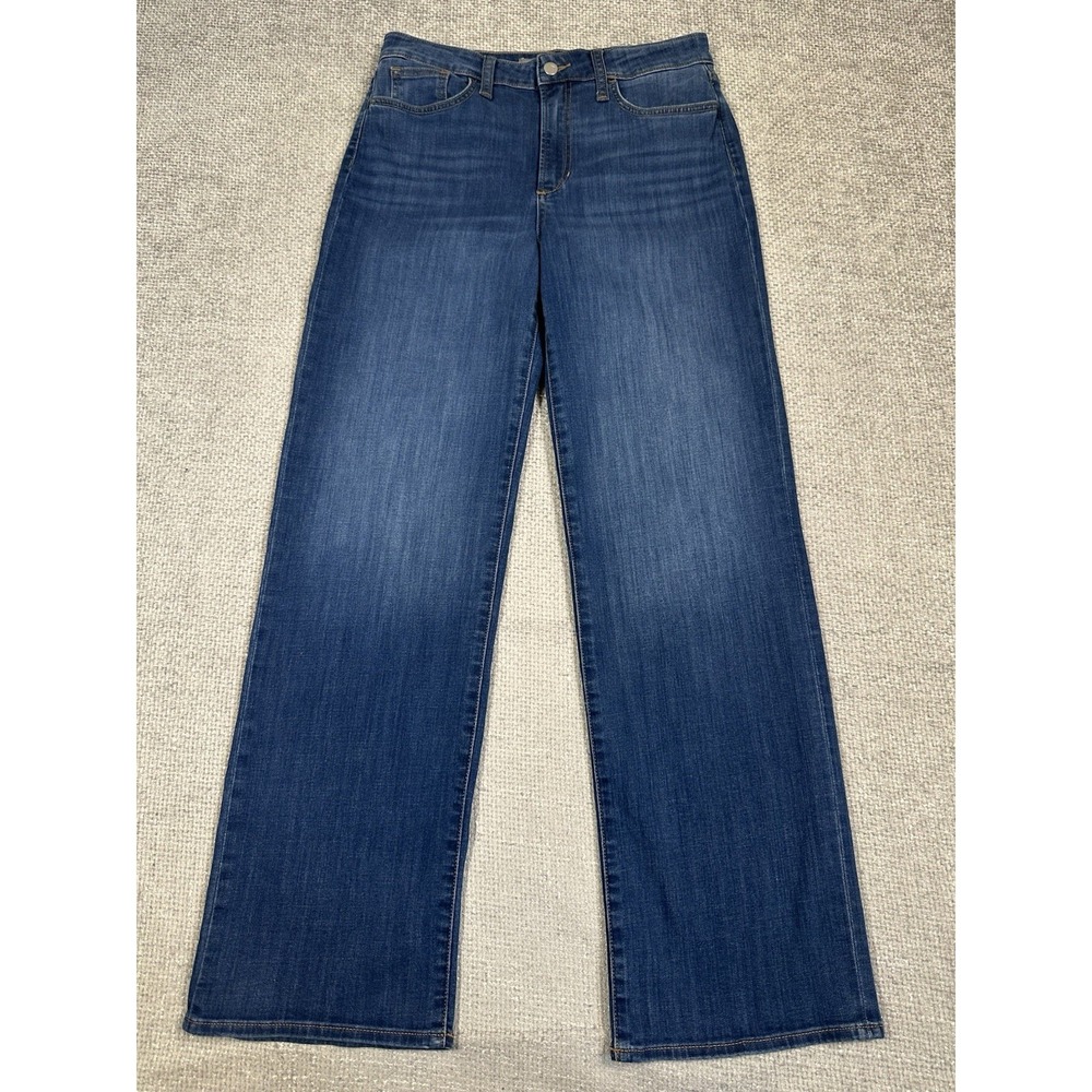 Joes Jeans Womens 29 32x31.5 Blue Wide Leg Full Length Stretch Wangari Read